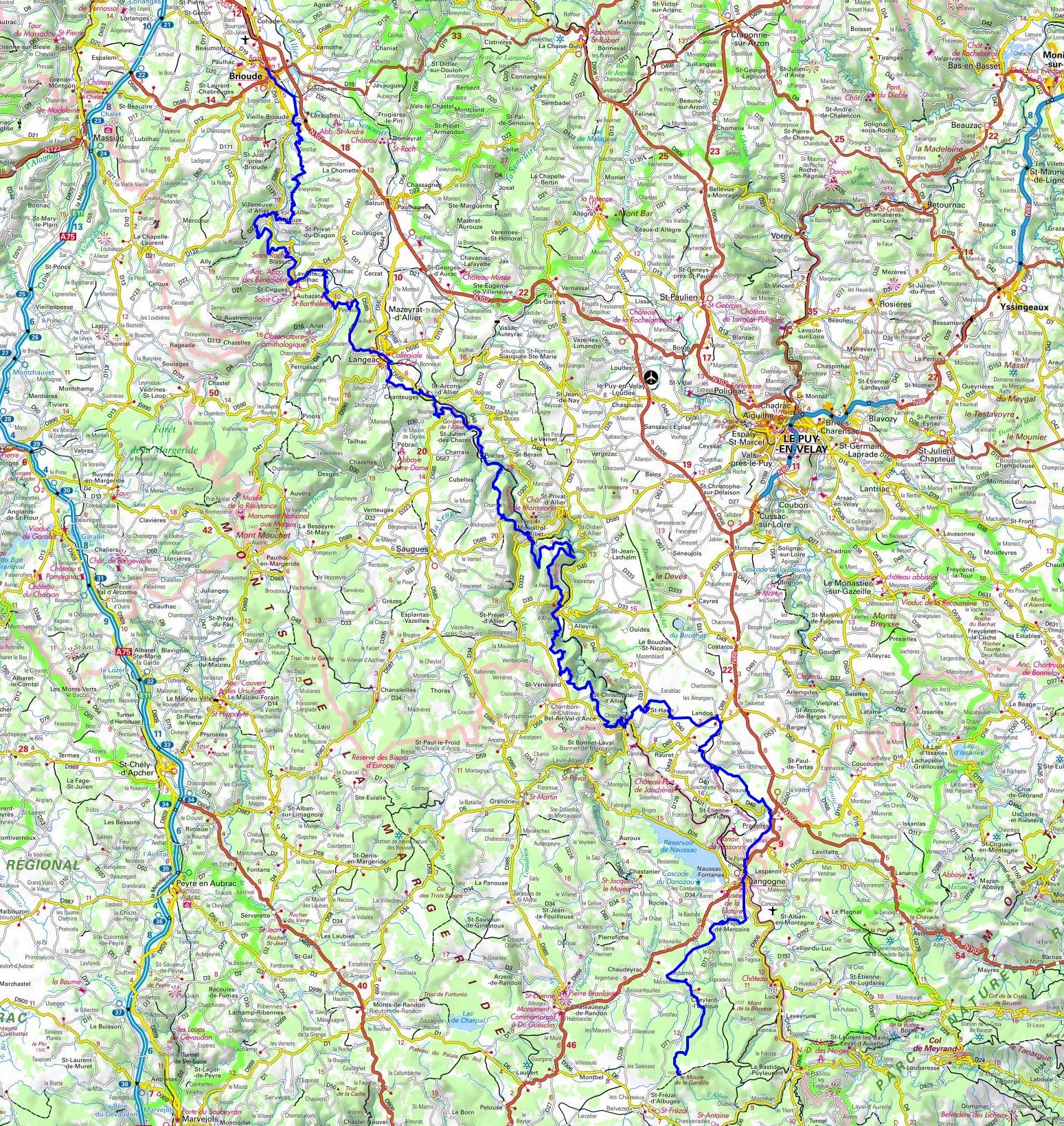 GR®470 Allier River Springs and Gorges (Haute-Loire, Lozere) 1