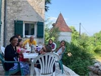 Lauzerte: Domaine de la Salamandre, Catherine Lefebvre 2