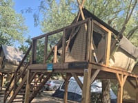 Overview of the Camping Seasonova Les Prés du Verdon facilities in Quinson