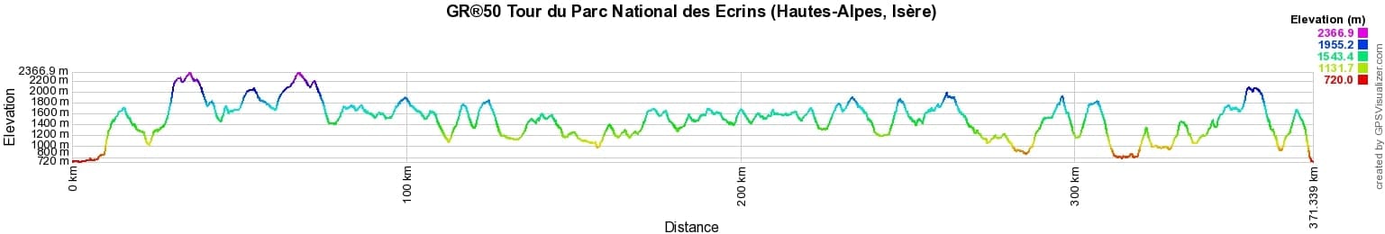 GR50 Randonnée autour du Parc National des Ecrins (Hautes-Alpes, Isère) 2