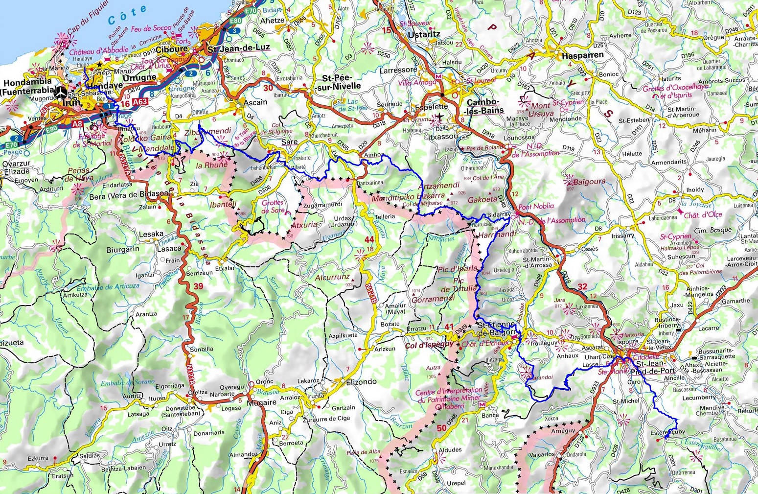 GR10 Randonnée de Hendaye à Estérençuby (Pyrénées-Atlantiques) 1