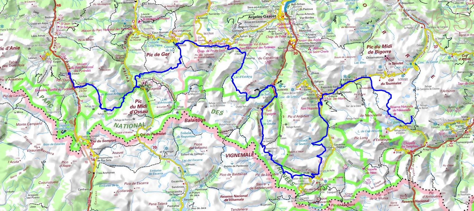 GR10 Hiking from Borce (Pyrenees-Atlantiques) to Oule Lake (Hautes-Pyrenees) 1