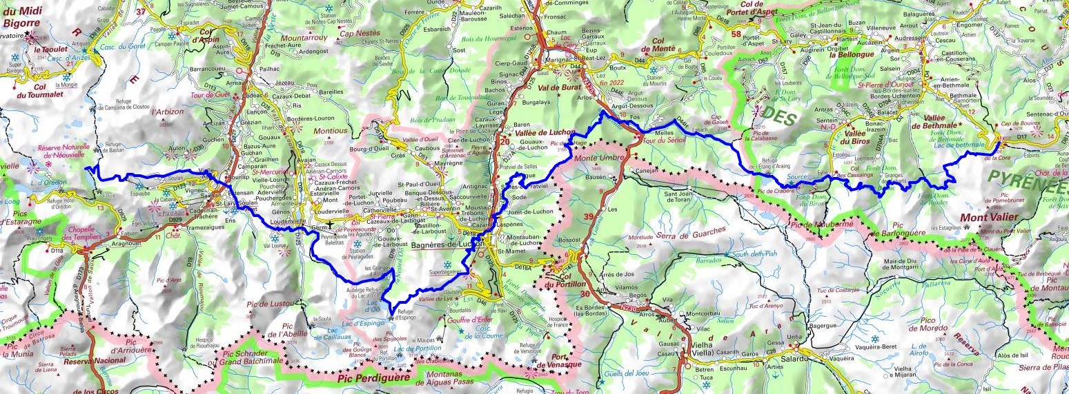 GR10 Hiking from Oule Lake (Hautes-Pyrenees) to Core Pass (Ariege) 1