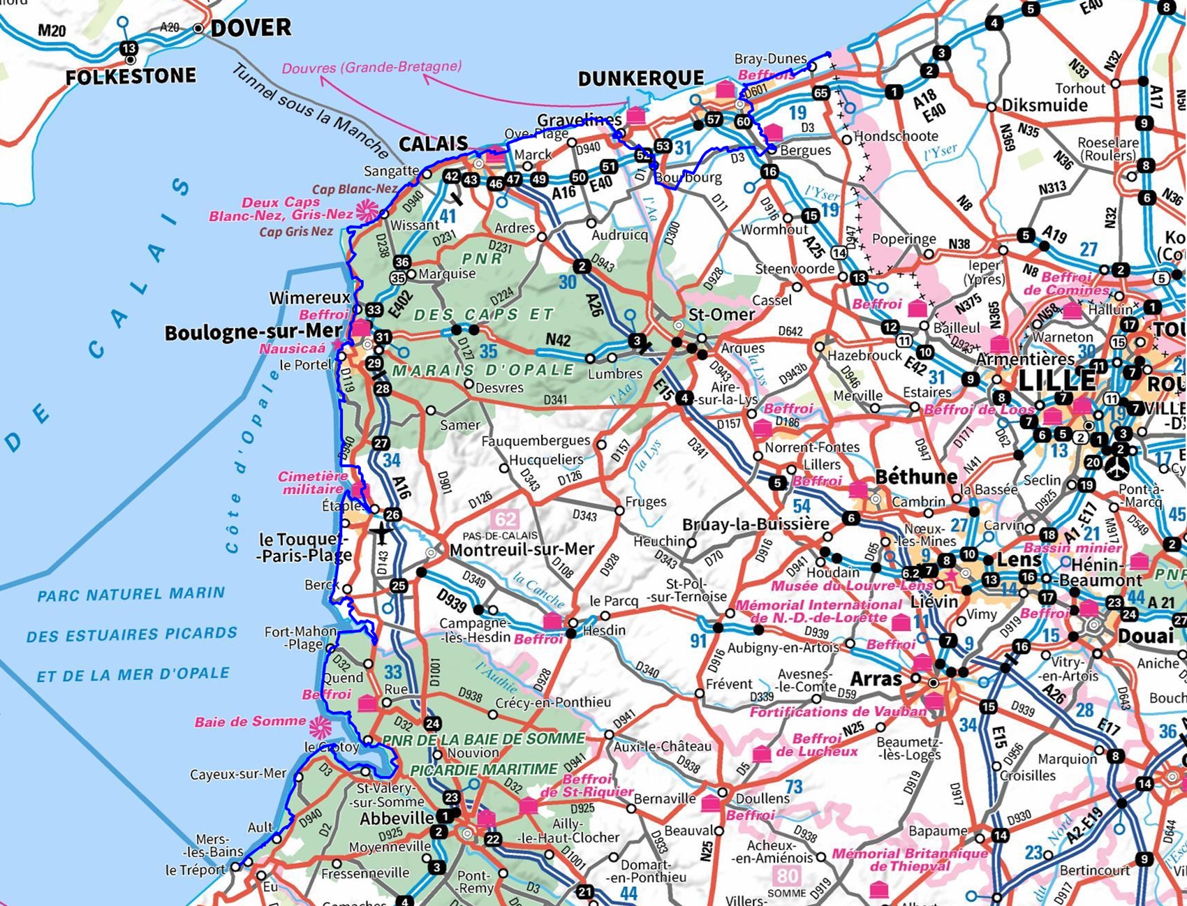 GR120 Randonnée de Bray-Dunes (Nord) à Le Tréport (Seine-Maritime) 1