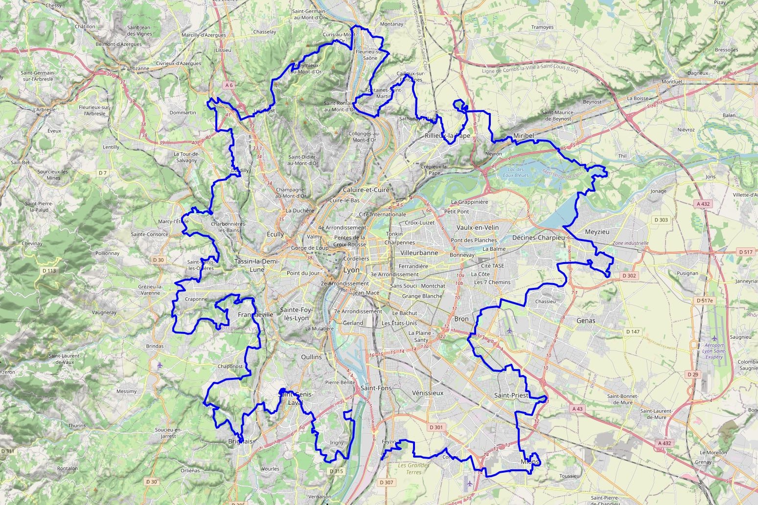 GR®169 Tour de Lyon (Rhône) 1