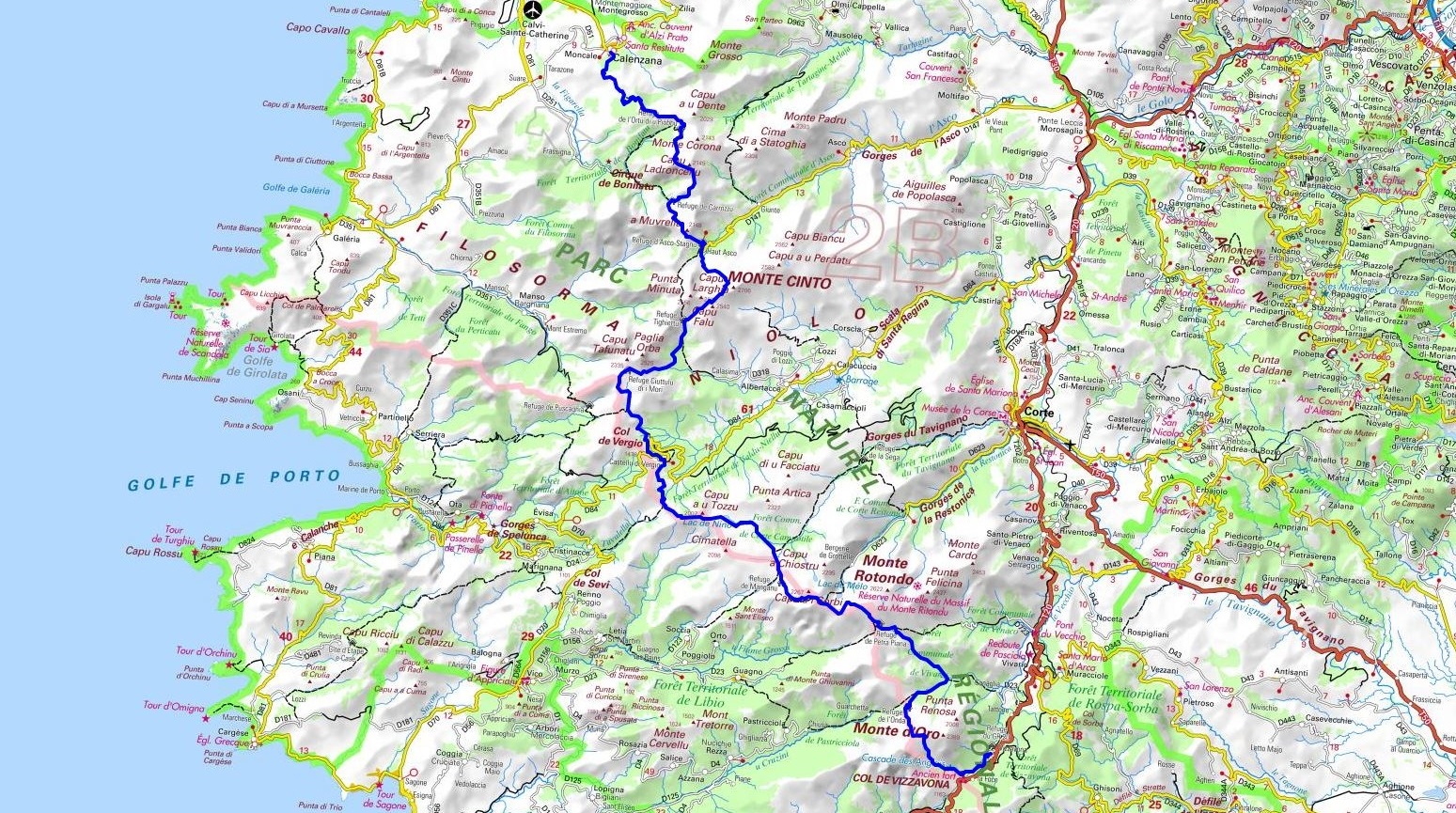 GR20 Randonnée de Calenzana à Vizzavona (Haute-Corse) 1