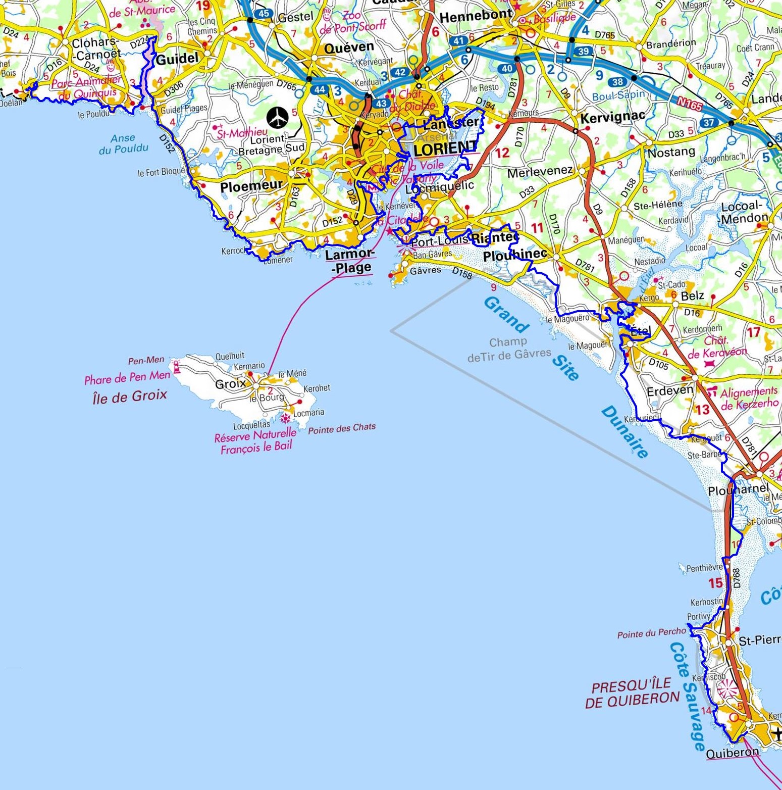 GR34 Walking from Doëlan (Finistere) to Quiberon (Morbihan) 1