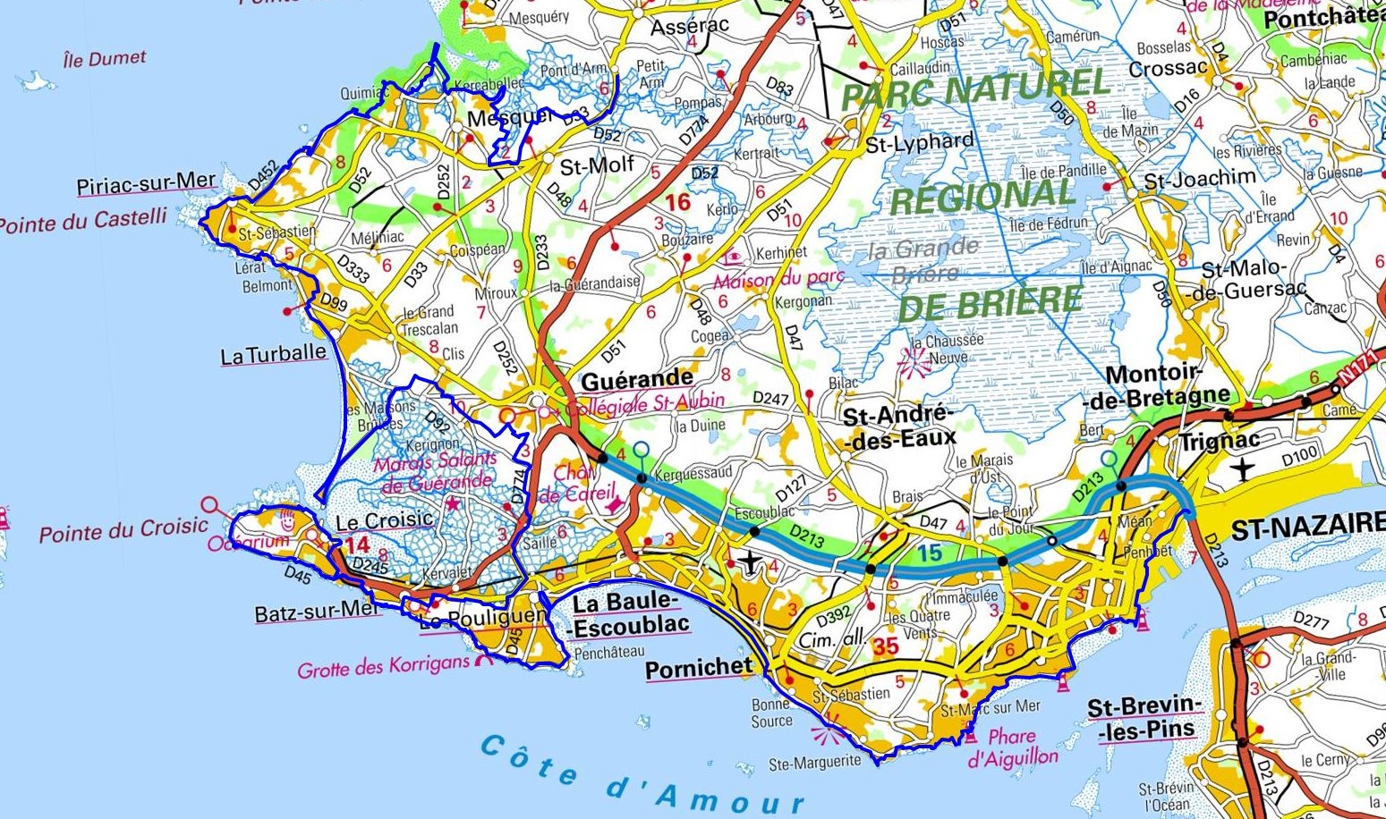 GR34 Walking from Vannes to Le Tour-du-Parc (Morbihan) 1