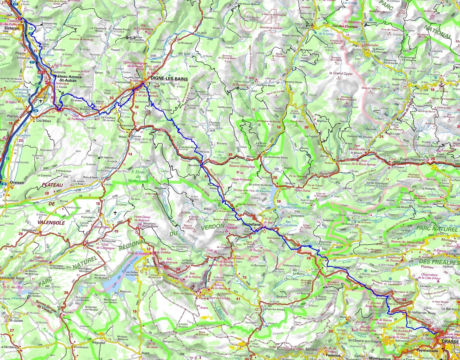 GR406 Hiking on Napoleon Way 1