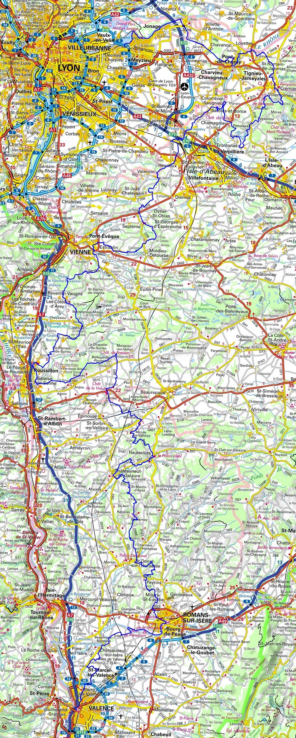 GR422 On the path of  Charles IX 1