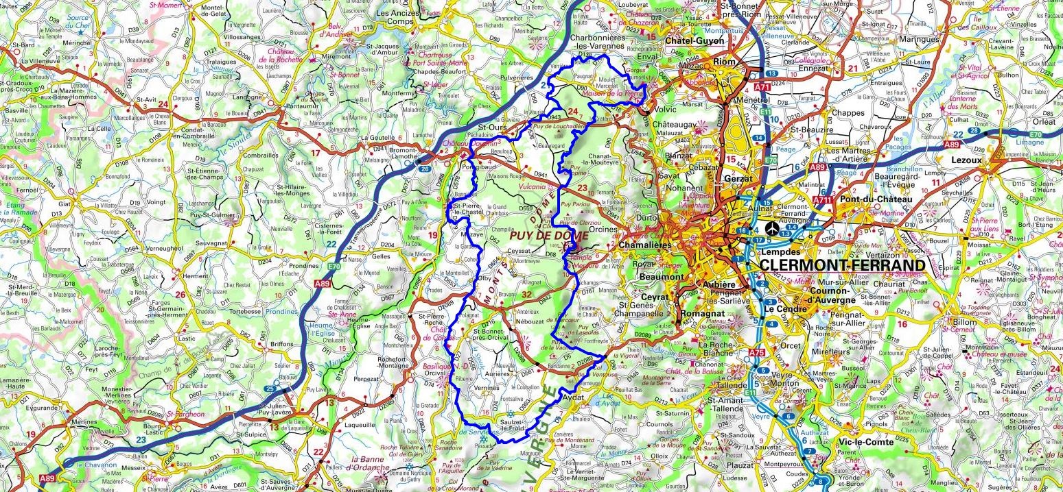 GR441 Randonnée autour de la Chaîne des Puys (Puy-de-Dôme) 1