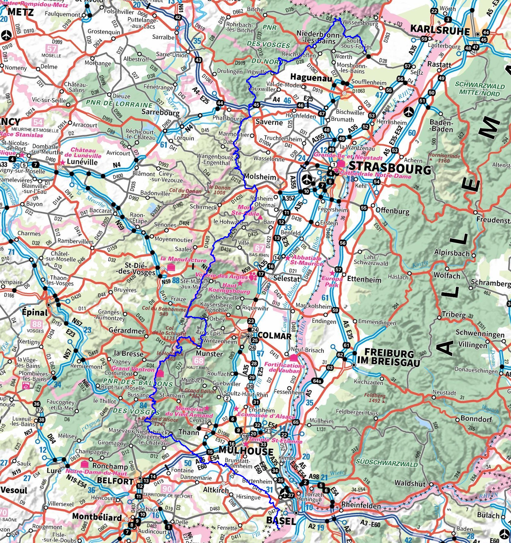 GR®531 Across Vosges Massif 1