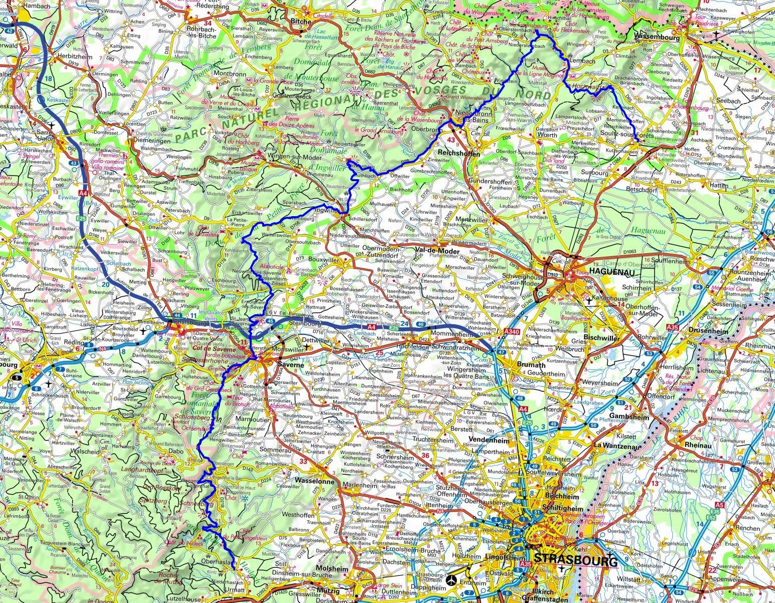 GR®531 Randonnée de Soultz-sous-Forêts à Oberhaslach (Bas-Rhin) 1