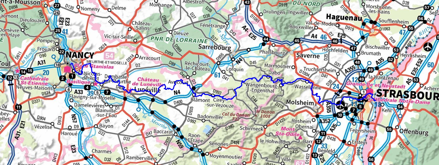 GR534 Sentier Stanislas-Kléber (Meurthe-et-Moselle, Bas-Rhin) 1