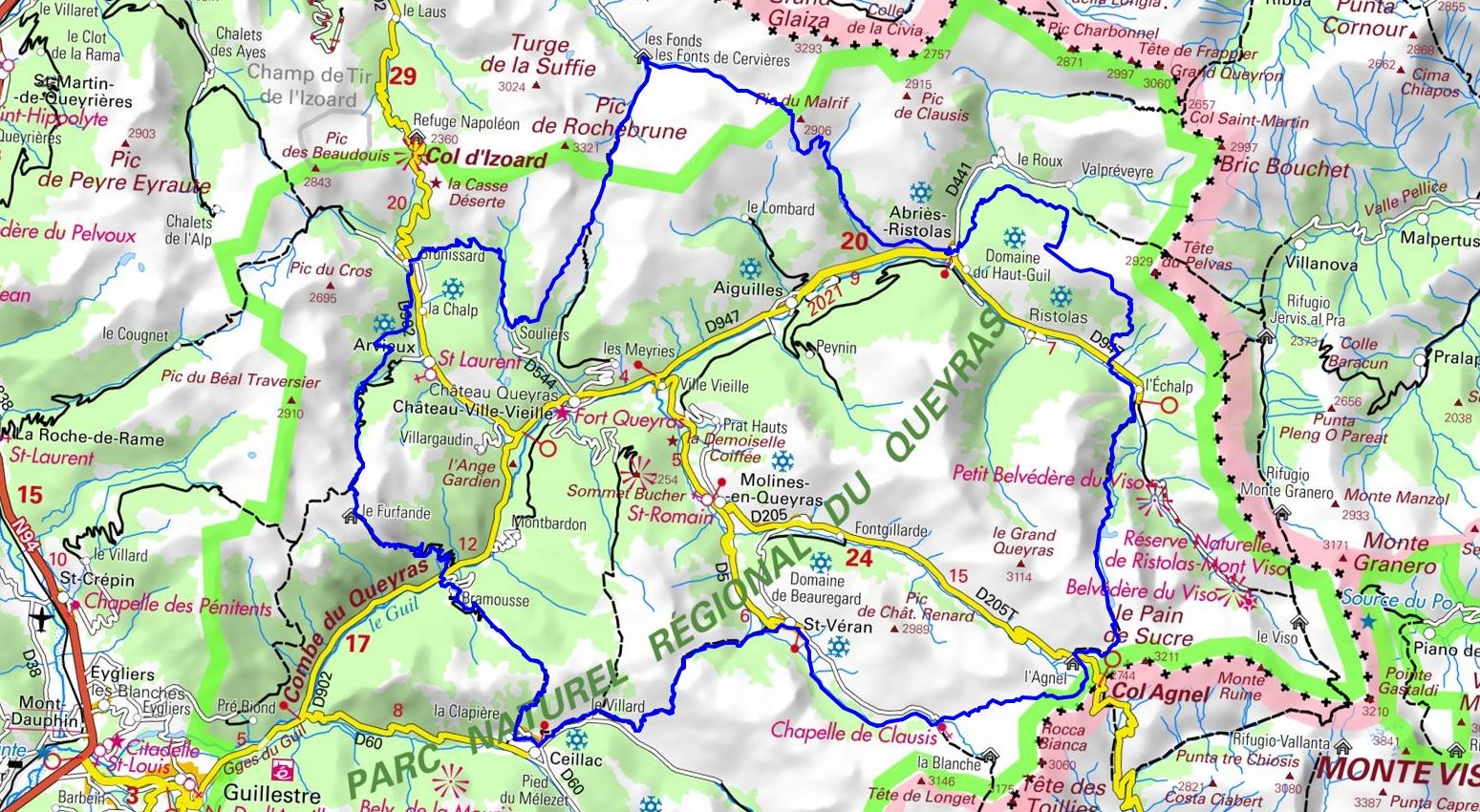 GR58 Hiking on the Tour of Queyras (Hautes-Alpes) 1
