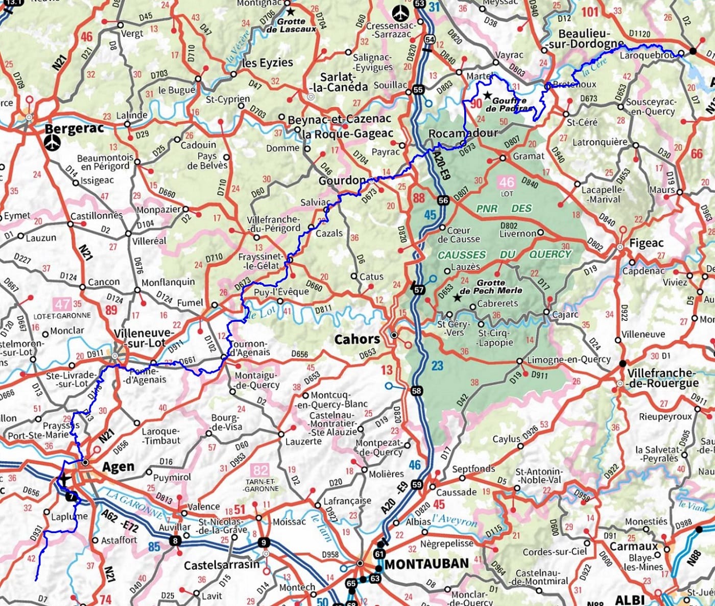 Gr 652 Rocamadour Way Santiago De Compostela Full Itinerary