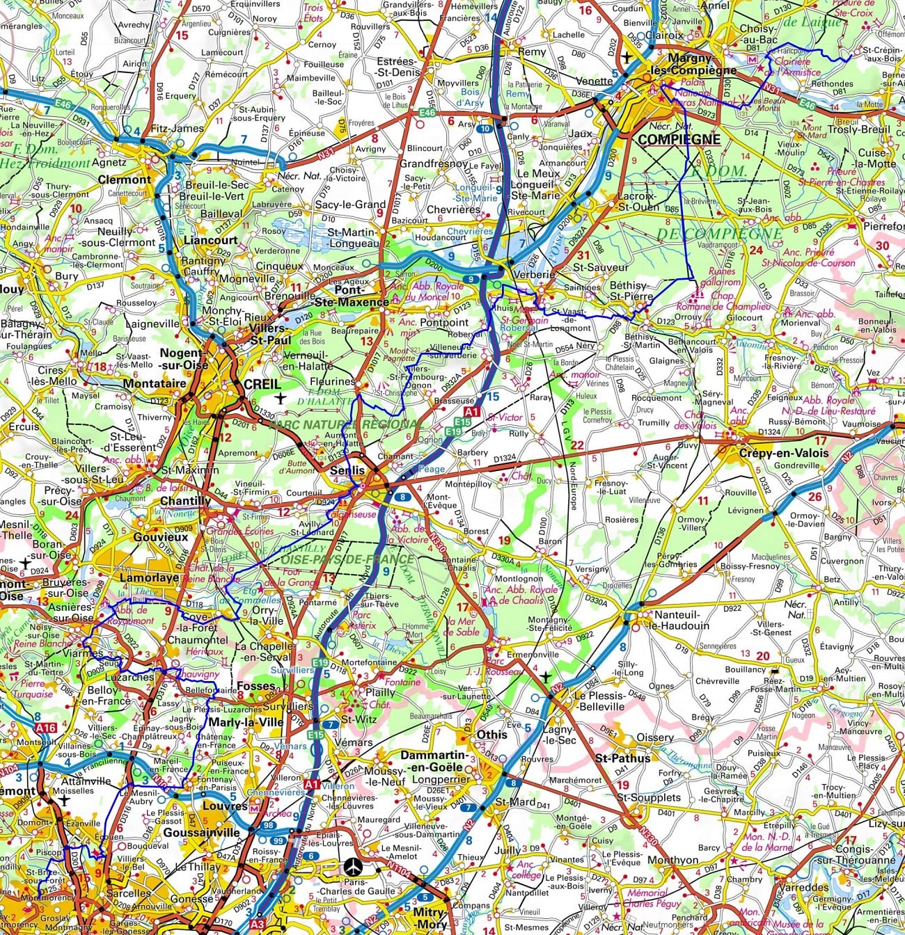 GR655 Randonnée de St Crépin-aux-Bois (Oise) à Montmorency (Val-d'Oise) 1