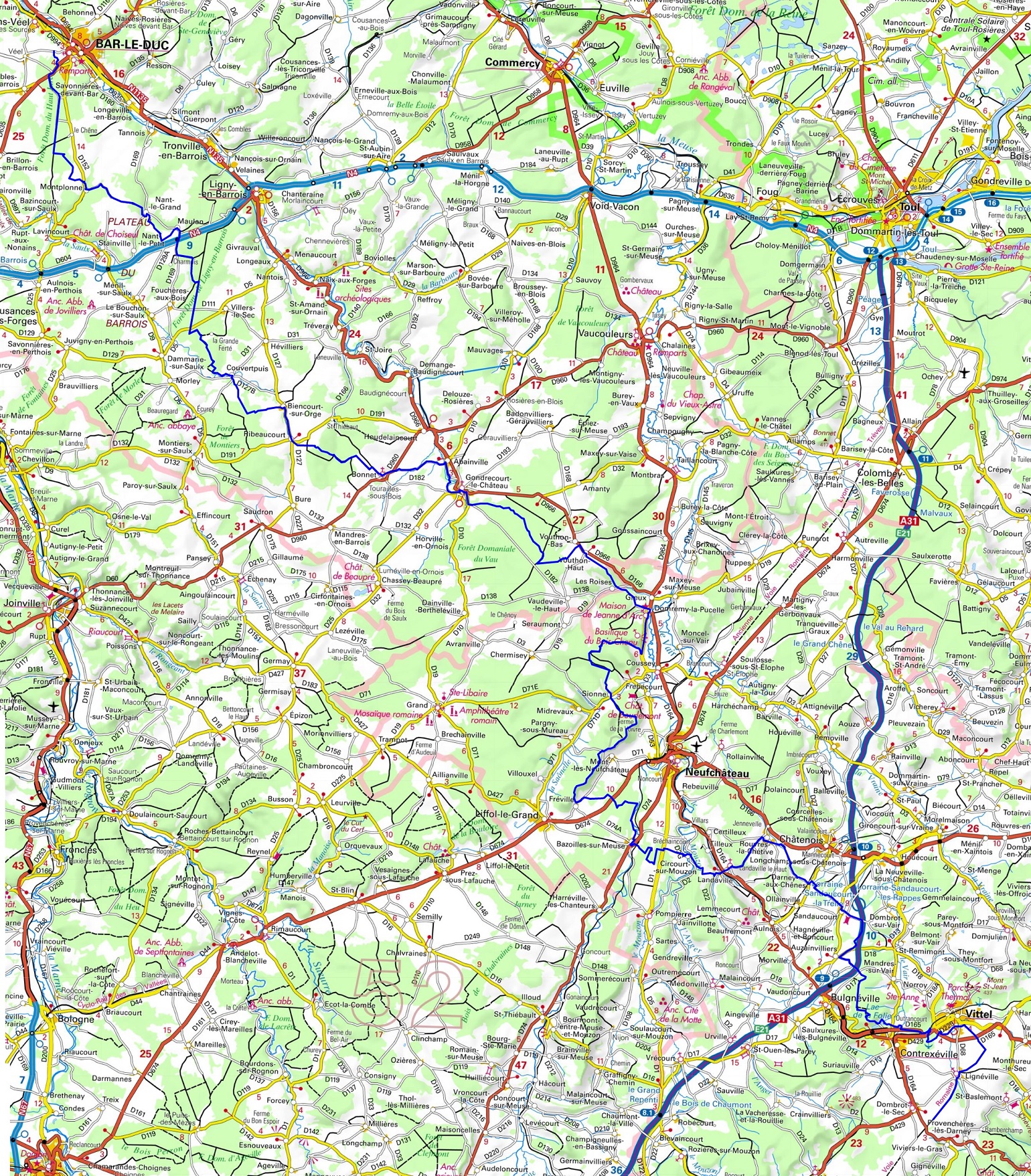 GR714 Across Meuse and Vosges department 1