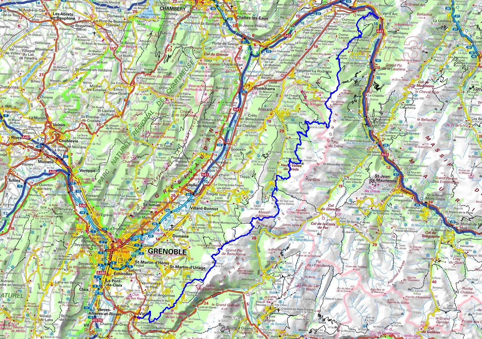 GR®738 Haute Traversée de Belledonne 1