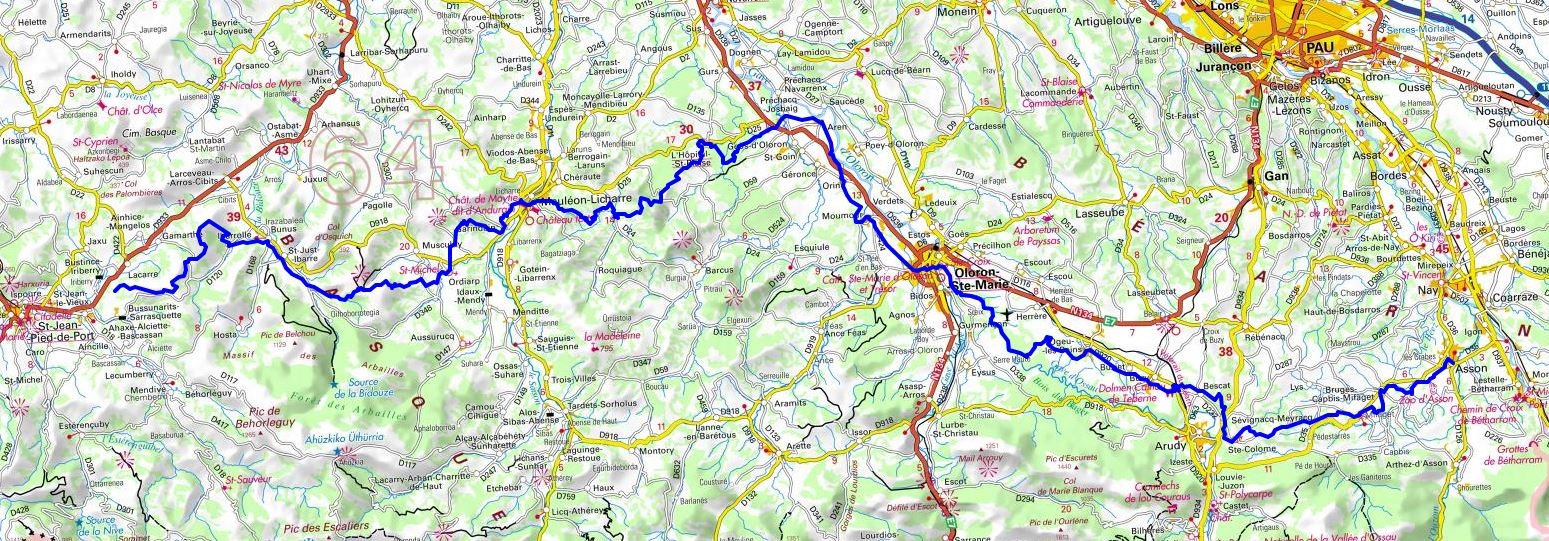 GR78 Hiking from Asson to Oihantzarre Pass (Pyrenees-Atlantiques) 1