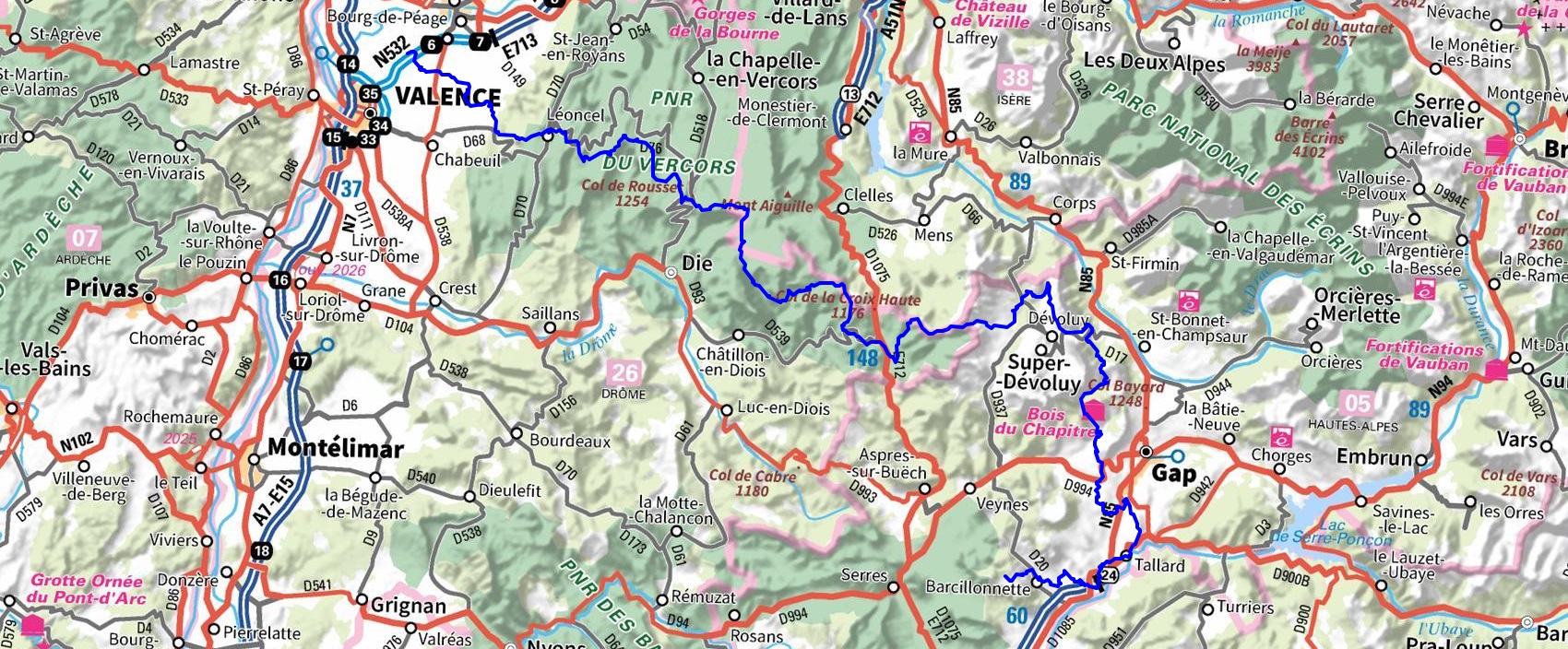 GR93 Crossing Vercors 1