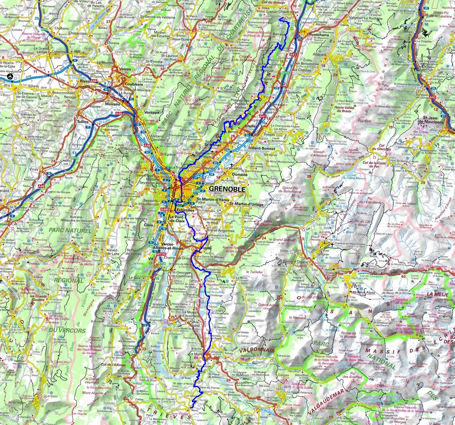 GR965 Hiking from Mens to Bellecombe (Isere) 1