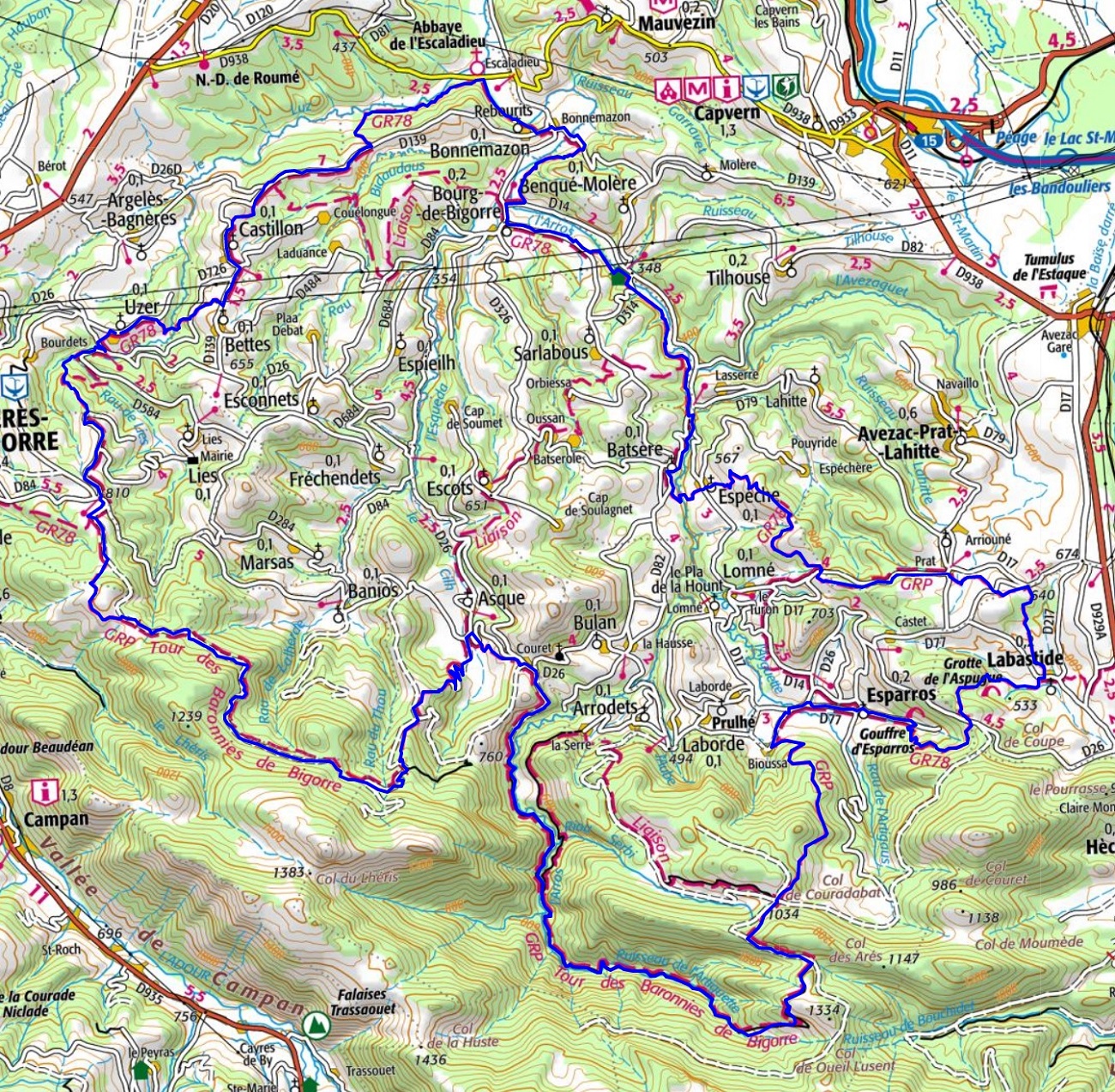 Randonnée autour des Baronnies de Bigorre (Hautes-Pyrénées) 1