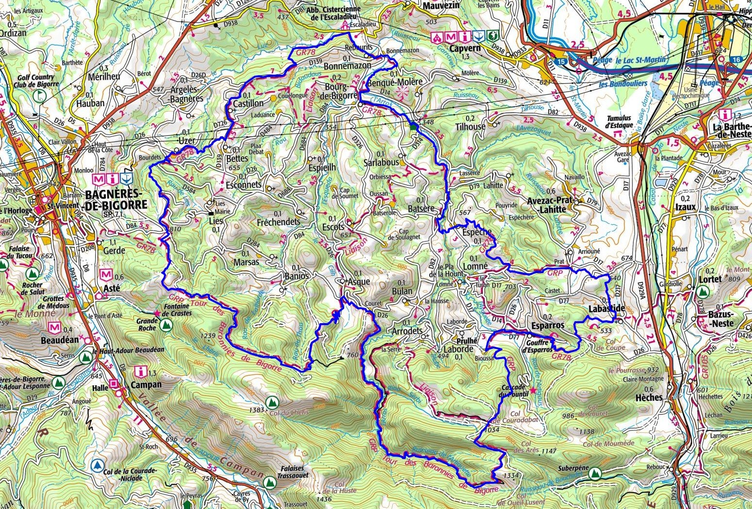 Randonnée autour des Baronnies de Bigorre (Hautes-Pyrénées) 1