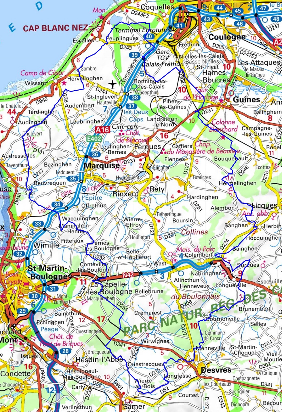 Hiking around Boulonnais Regional park (Pas-de-Calais) 1