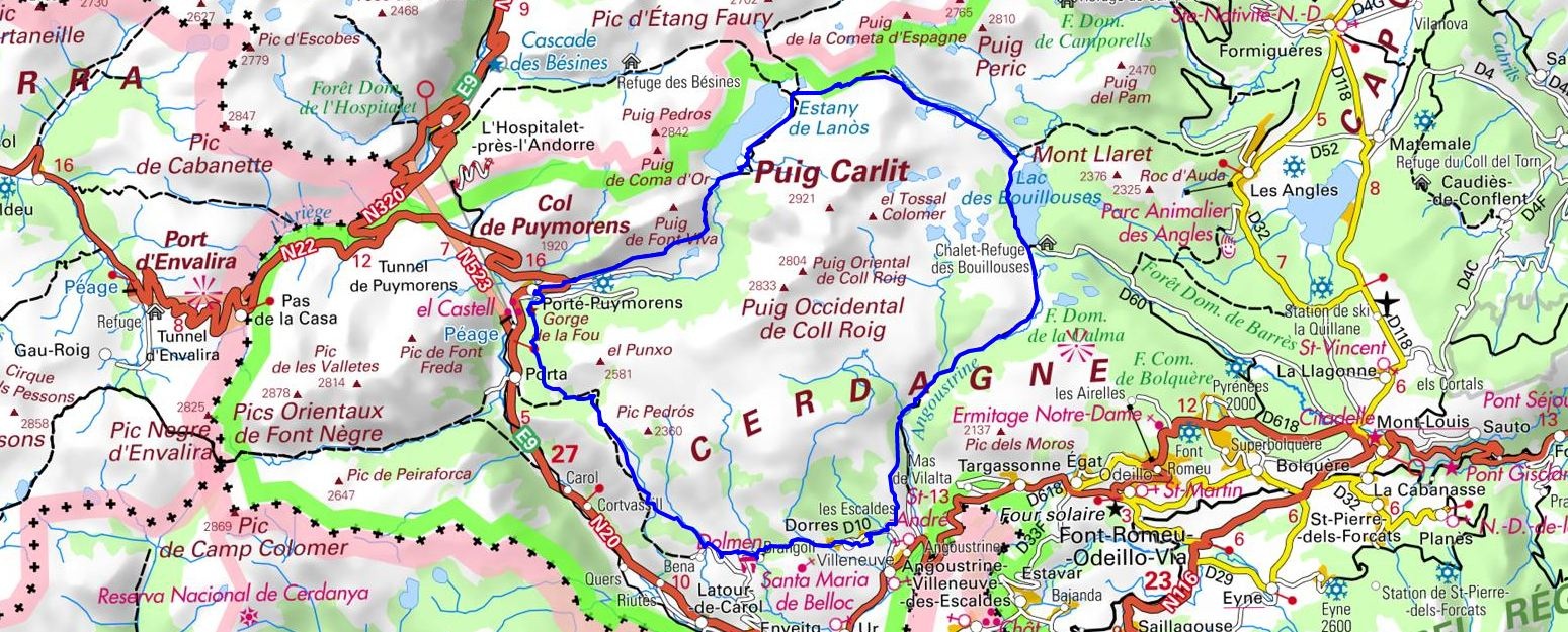 Hiking around Carlit (Eastern-Pyrenees) 1