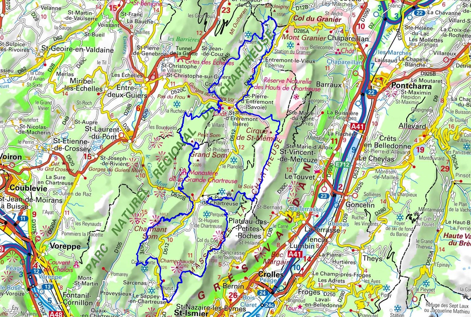 Hiking around Chartreuse massif (Isere, Savoie) 1