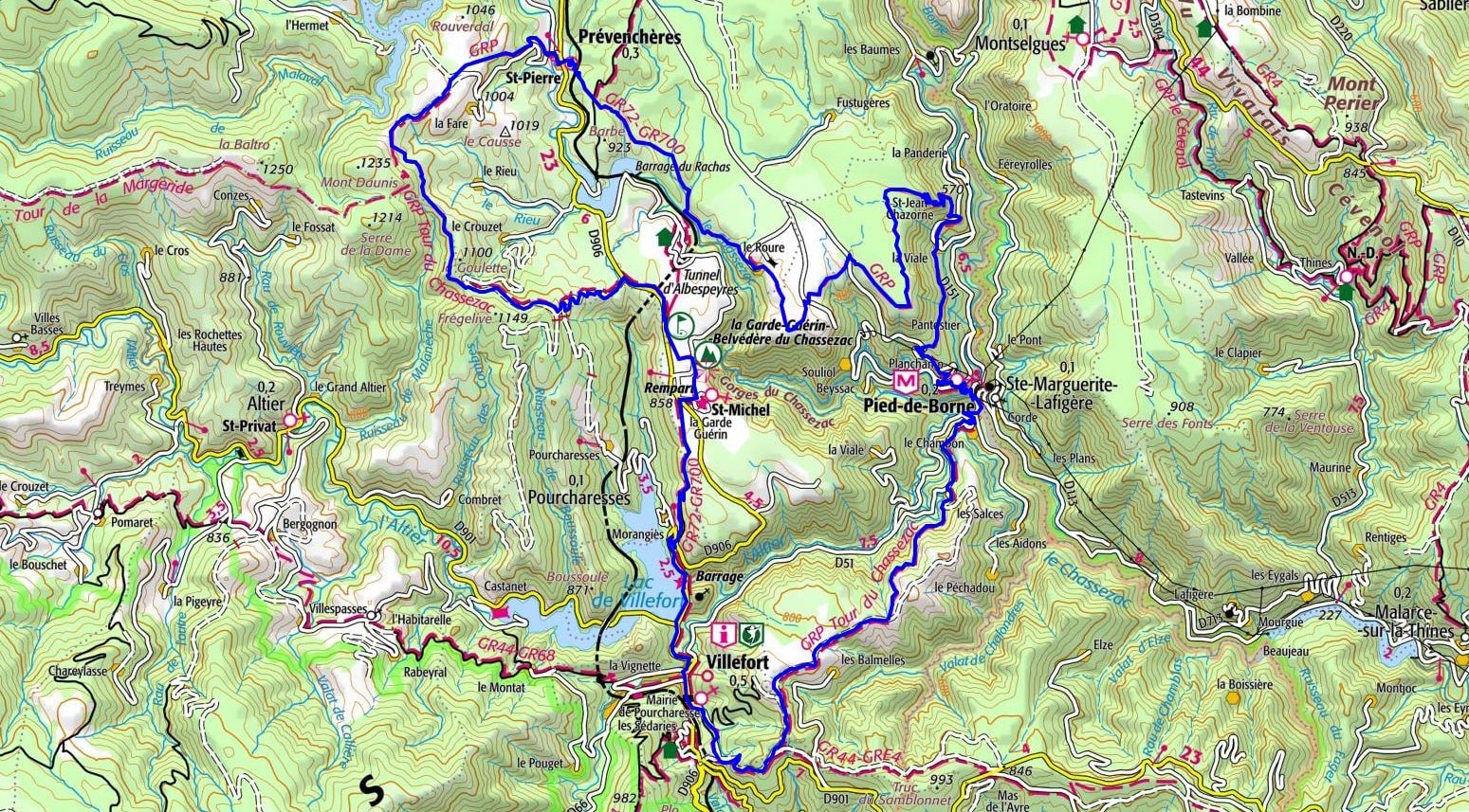 Randonnée autour des Gorges du Chassezac en Lozère 1
