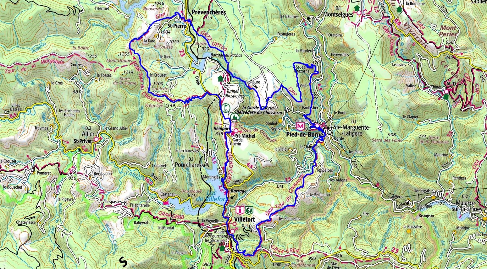 Randonnée autour des Gorges du Chassezac en Lozère 1