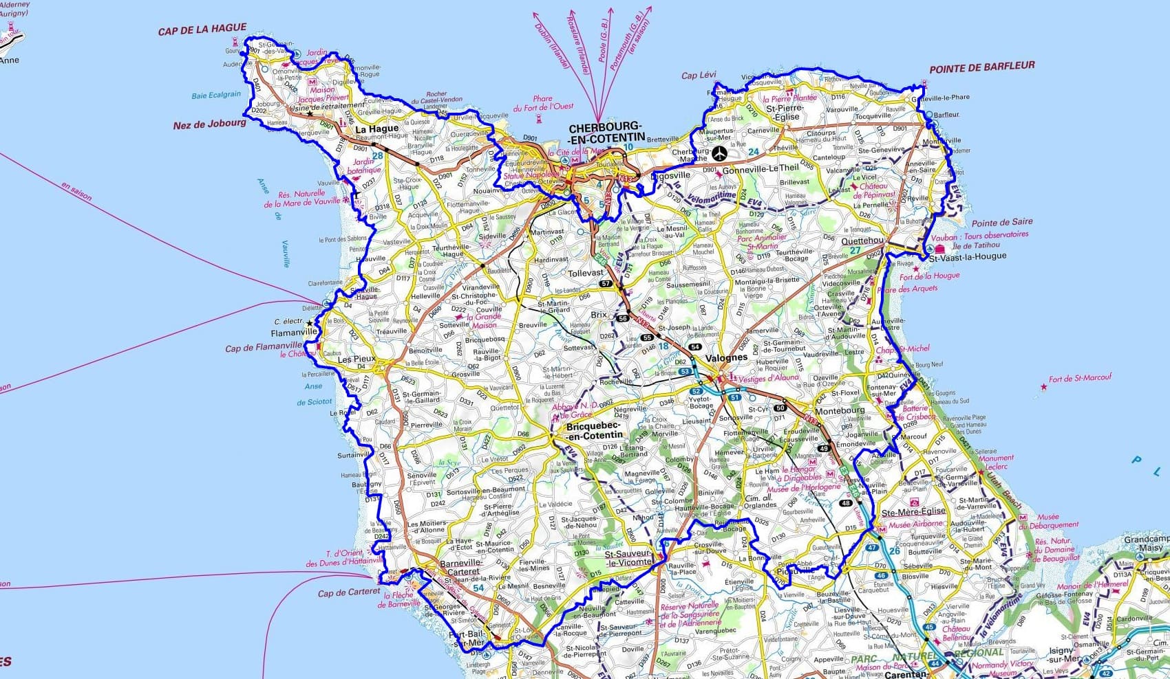 Tour de la Presqu'île du Cotentin (Manche) 1