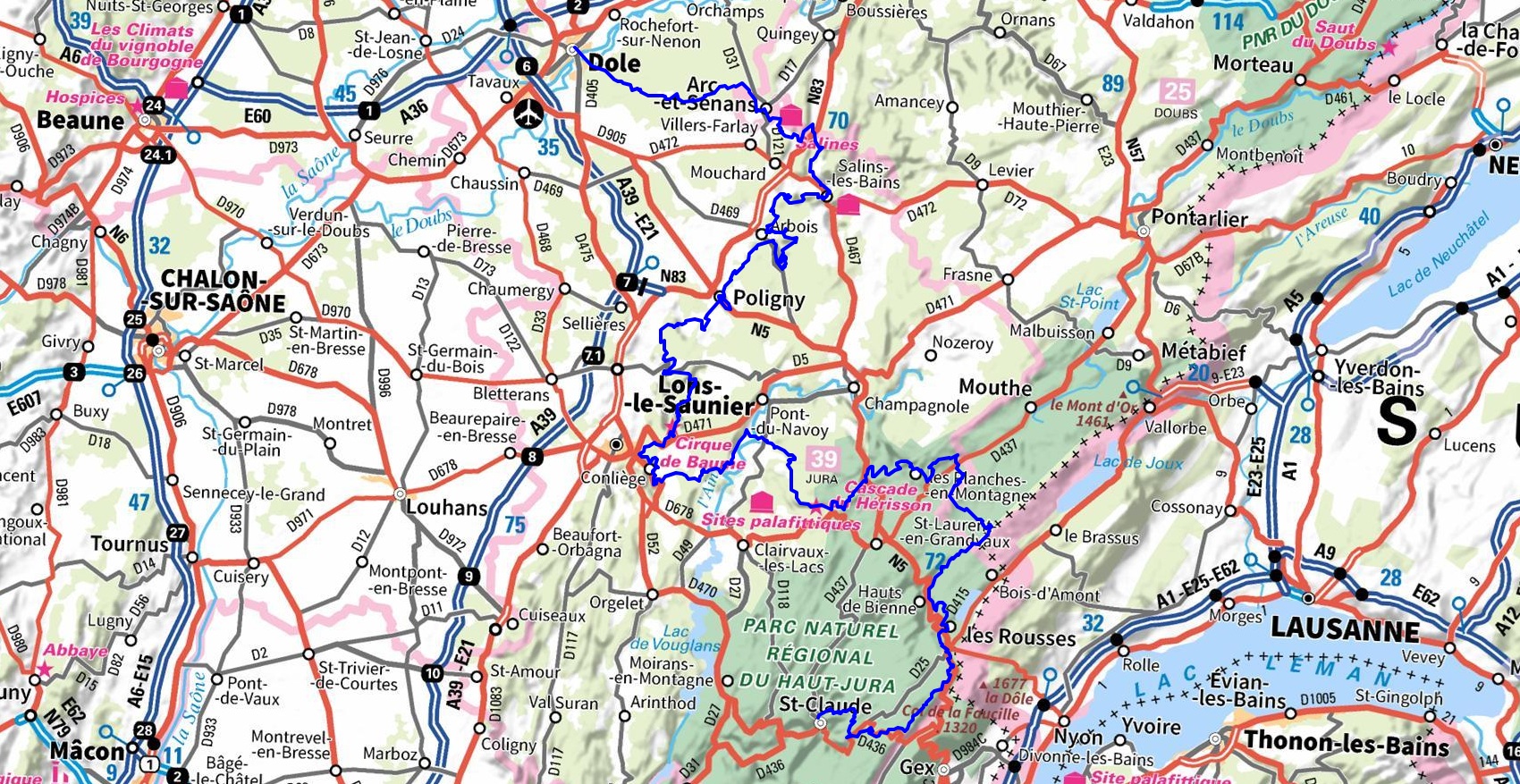 Randonnée sur l'échappée jurassienne (Jura) 1