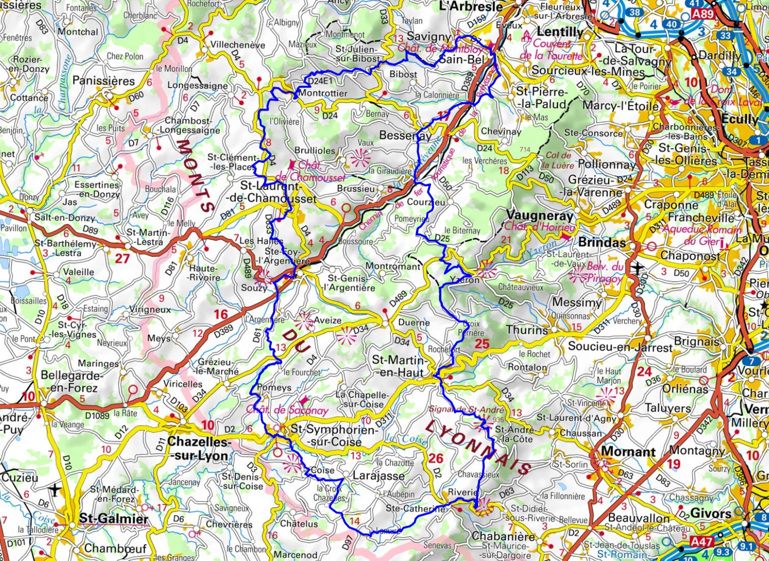 Tour of Monts du Lyonnais (Rhone-Loire) 1
