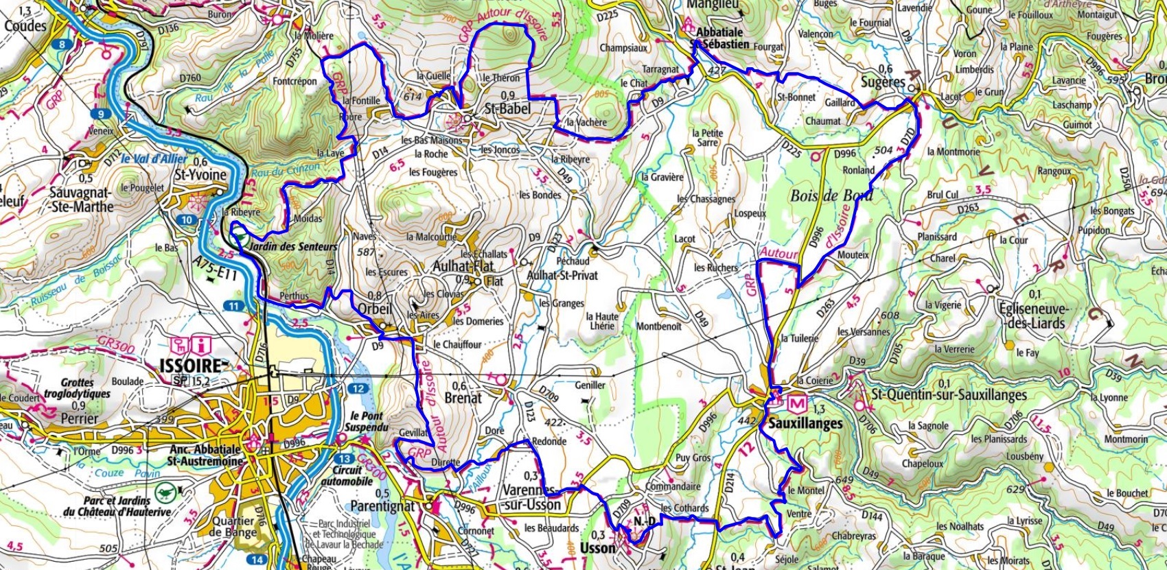 Randonnée autour du Pays de la Reine Margot (Puy-de-Dôme) 1