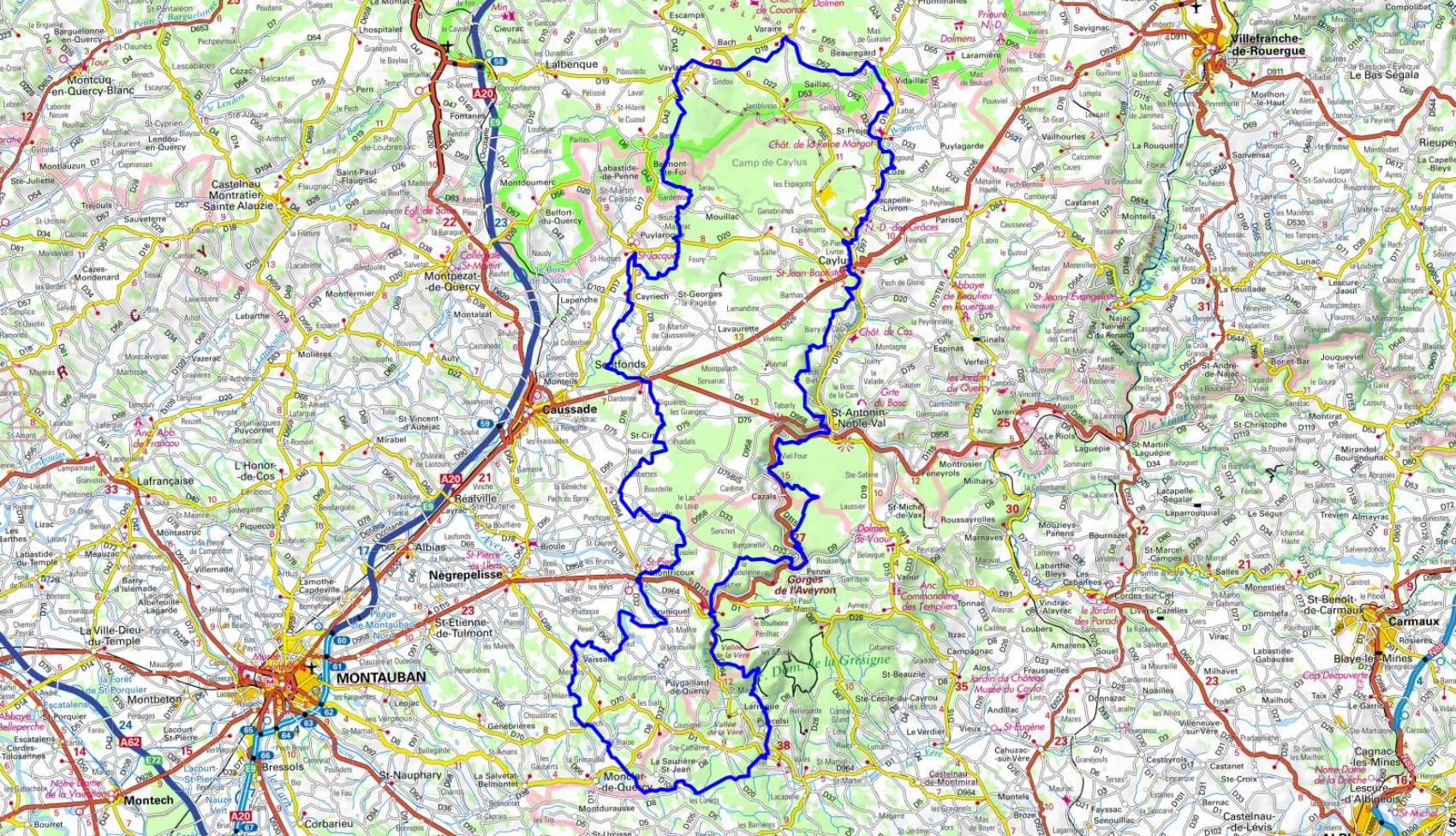 Hiking around Midi Quercy (Tarn-et-Garonne, Tarn, Lot) 1