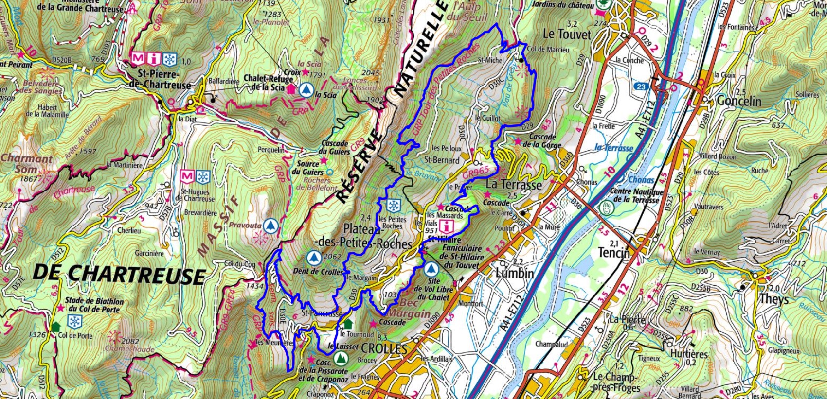 Randonnée autour des Petites Roches (Isère) 1