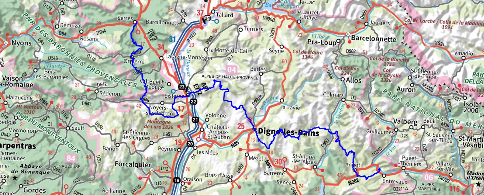 Randonnée sur la Grande Traversée des Préalpes (Alpes-de-Haute-Provence, Hautes-Alpes) 1