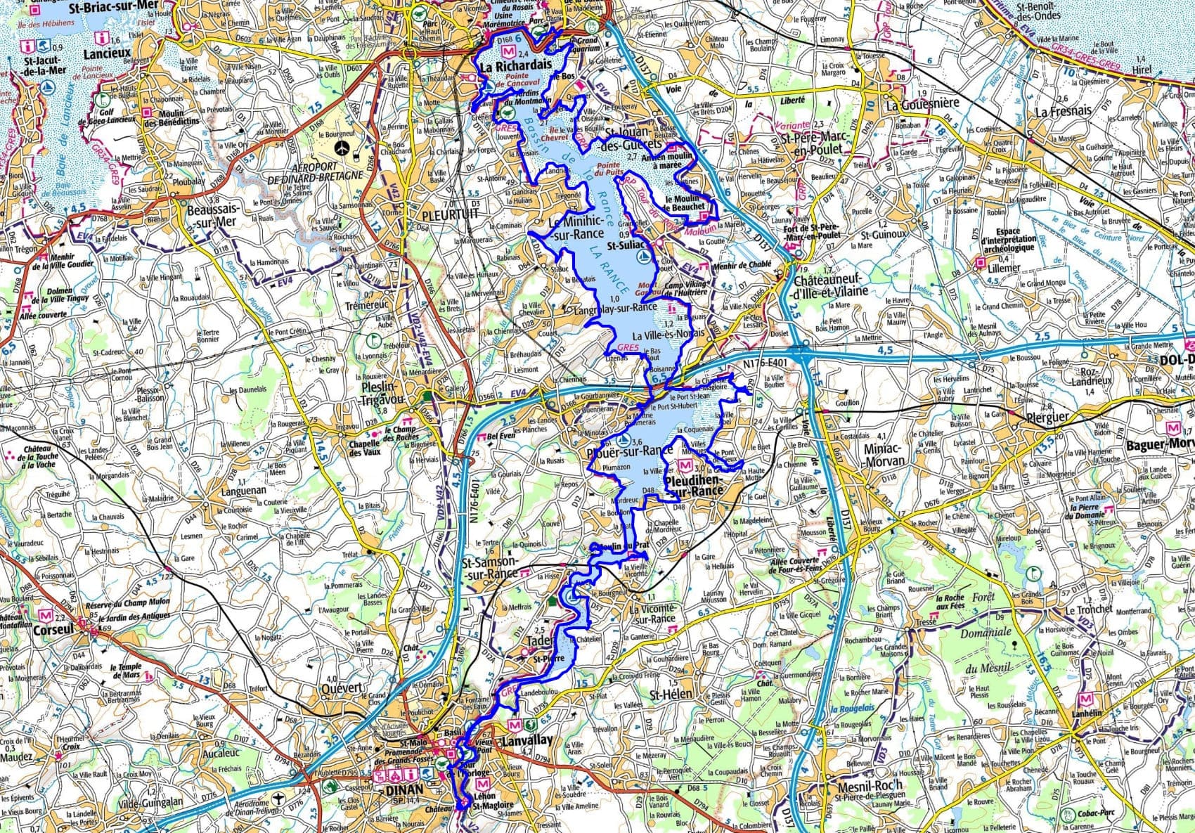 Hiking around the Rance River (Côtes-d'Armor, Ille-et-Vilaine) 1