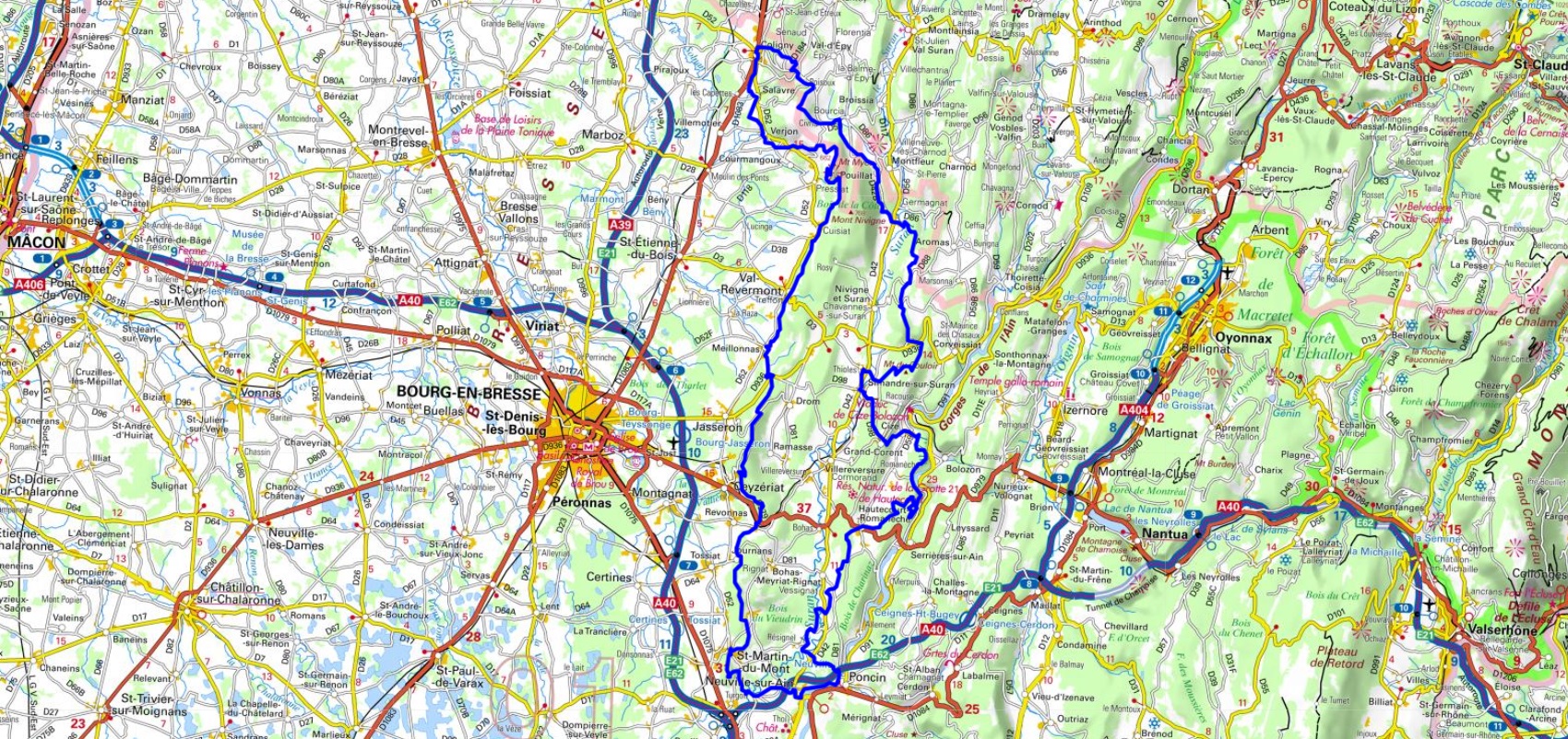 Hike around Revermont (Ain, Jura) 1