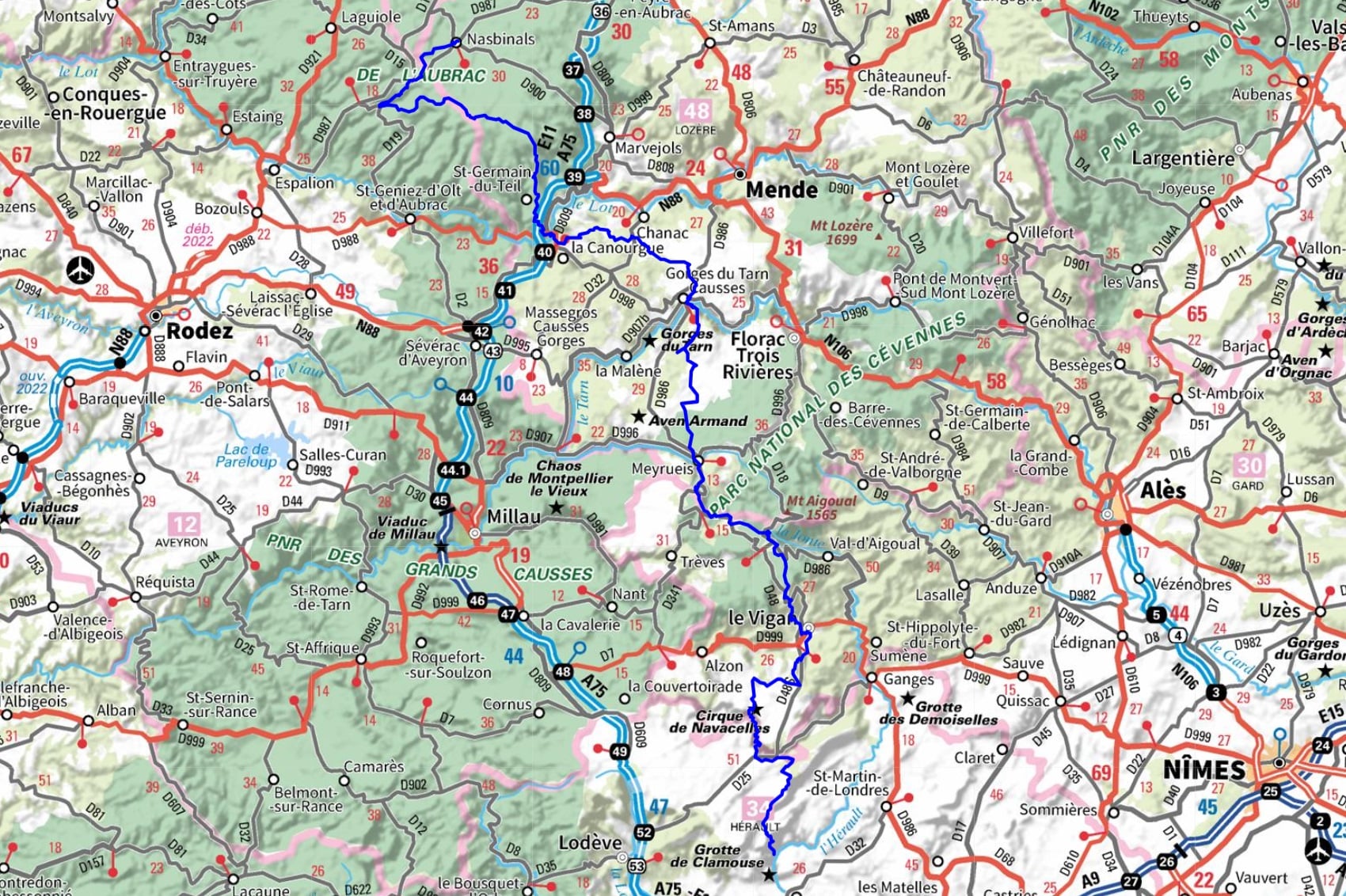 Hiking on the Saint Guilhem Way 1