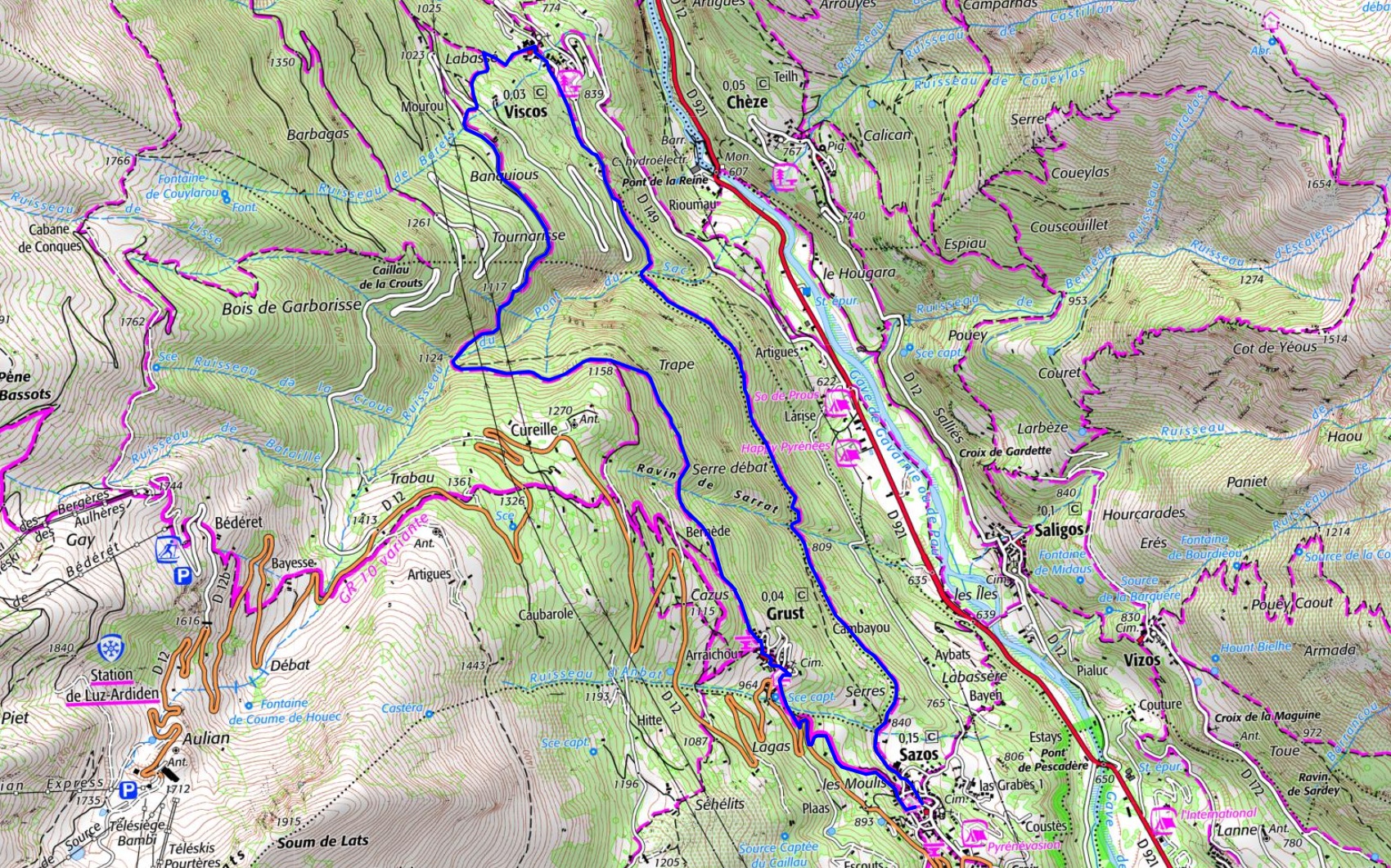 Hiking around the three villages in Toy country (Hautes-Pyrenees) 1