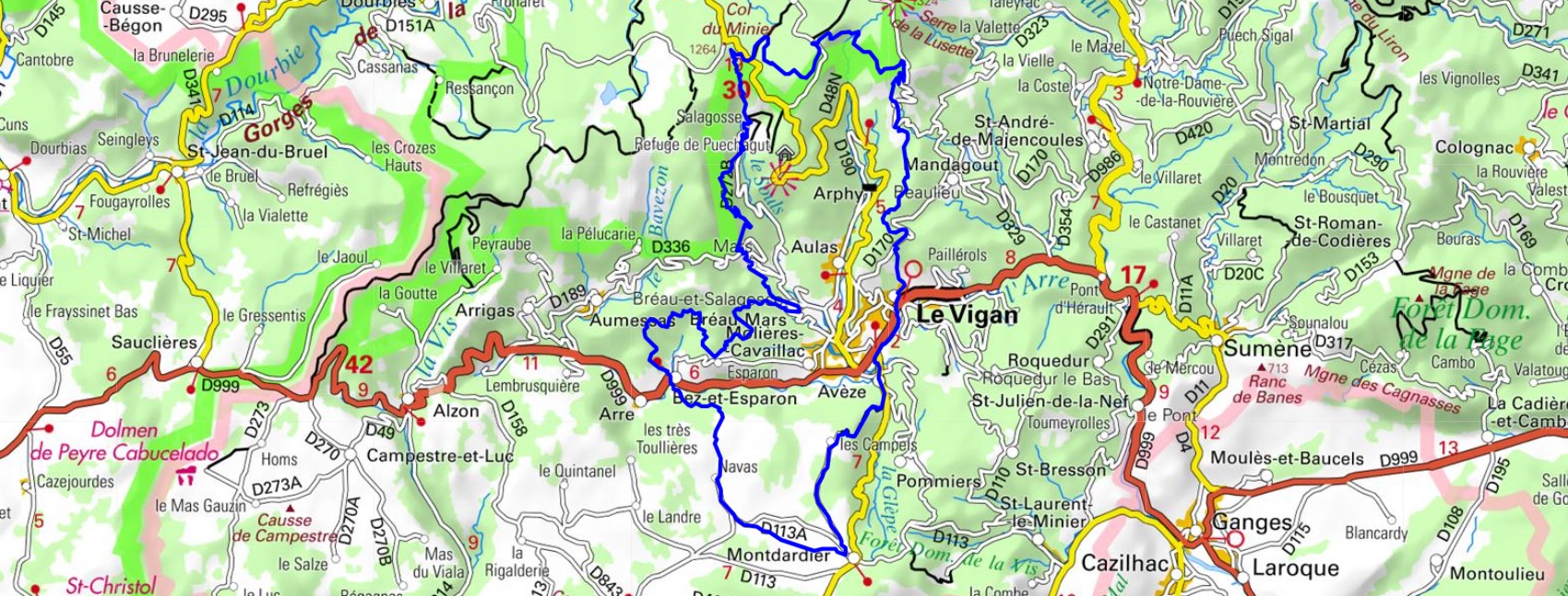 Hiking around Viganais (Gard) 1