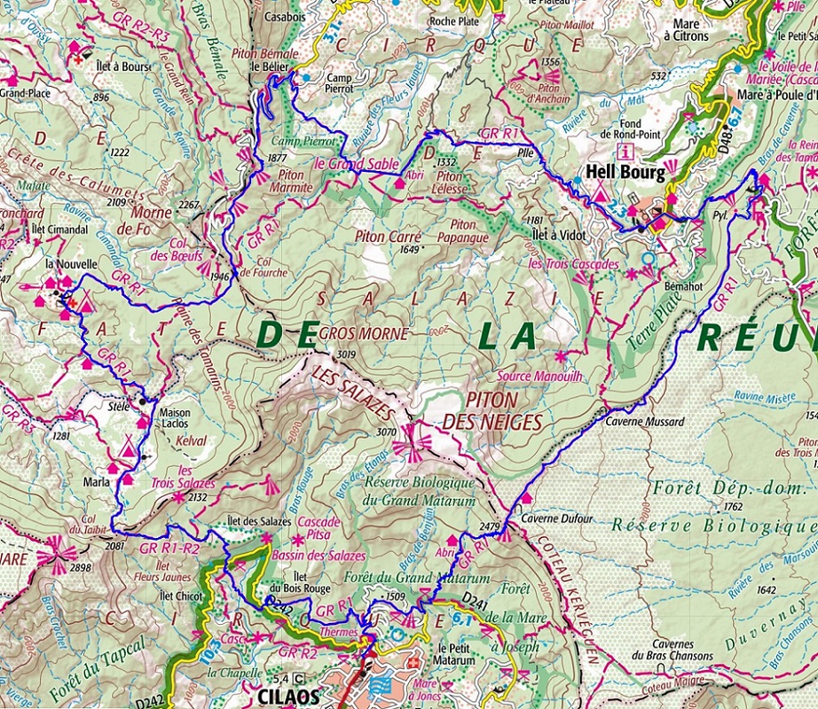 GR®R1 Hiking around Piton des Neiges (Reunion Island) 1