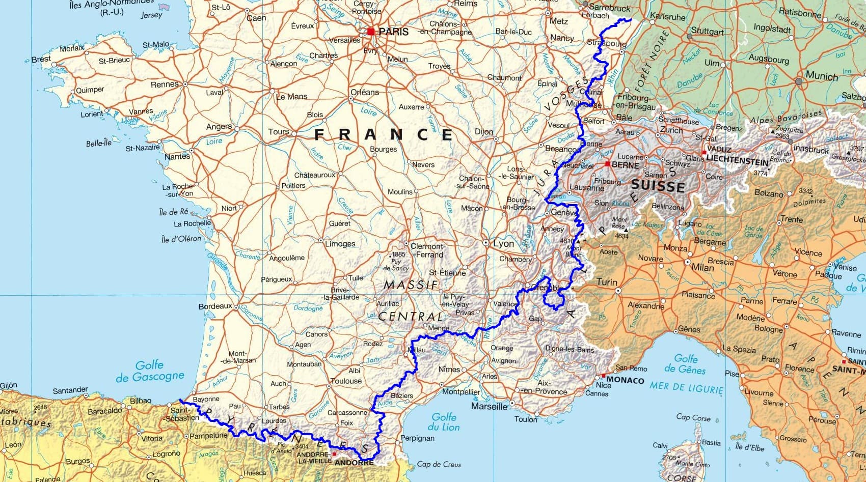 HexaTrek Des Vosges aux Pyrénées 1