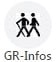 Logo GR-Infos, Chemins de Grande Randonnée (France)