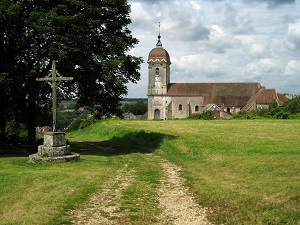 GR145 Via Francigena. Hiking from Coublanc (Haute-Marne) to Besanon (Doubs) 6