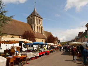 GR224 Randonnée de Berville-sur-Mer à Verneuil d'Avre et d'Iton (Eure)